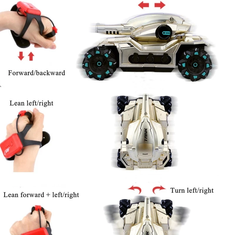 2.4G Water Bomb RC Tank CAR Toys For Boys