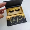 Nail BoxesPackaging Customize Logo Strips Eyelash Package Fluffy Natural Russian Lashes Cases Makeup Cluster Lash Packaging Bulk 5