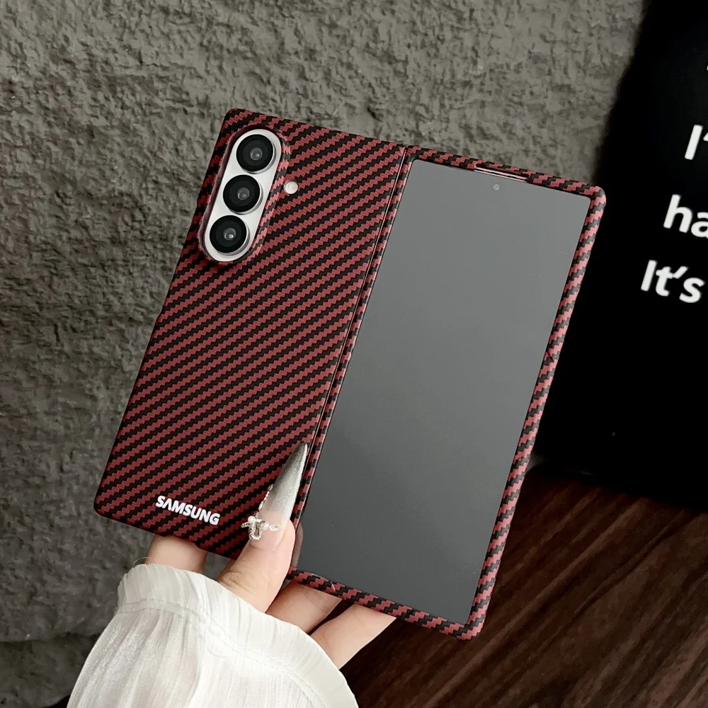 Premium Aramid Fiber Case with Magnetic Charging & Screen Protection