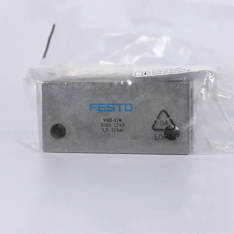 

FESTO, вакуумный генератор Φ/8 14015 Φ/4 9394 Φ/8 19294 Φ 19293