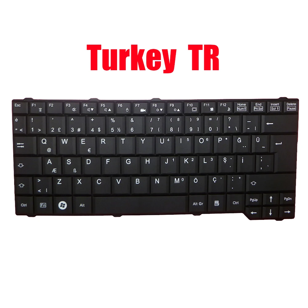 Рисунок 5 - US BE TR клавиатура для Fujitsu