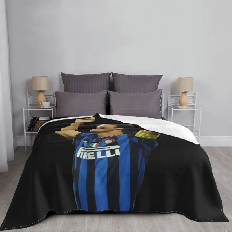 Javier Zanetti Inter Mailand Argentinien Italia ��� �ε巯�� ħ�뺸 Anti-Pilling Cover ��� ���� ���