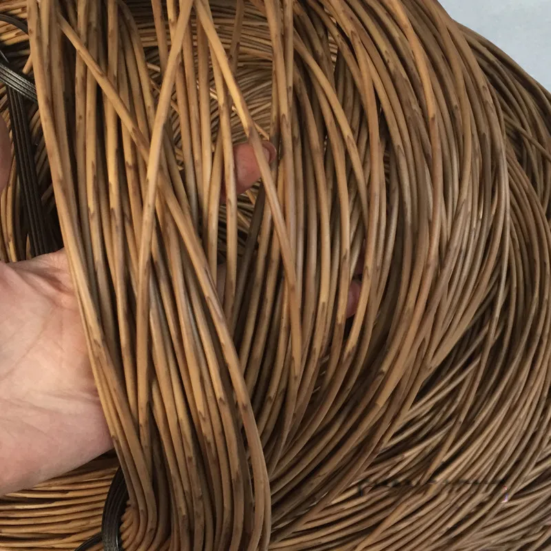 500G round rattan PE plastic imitation rattan hand-woven rattan