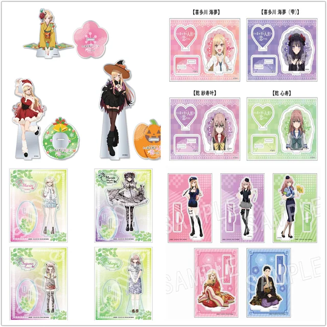 Anime Stand Sono Bisque Doll wa Koi wo Suru Gojo Wakana Kitagawa Marin  Acrylic Figure Display Desktop Decoration 15cm