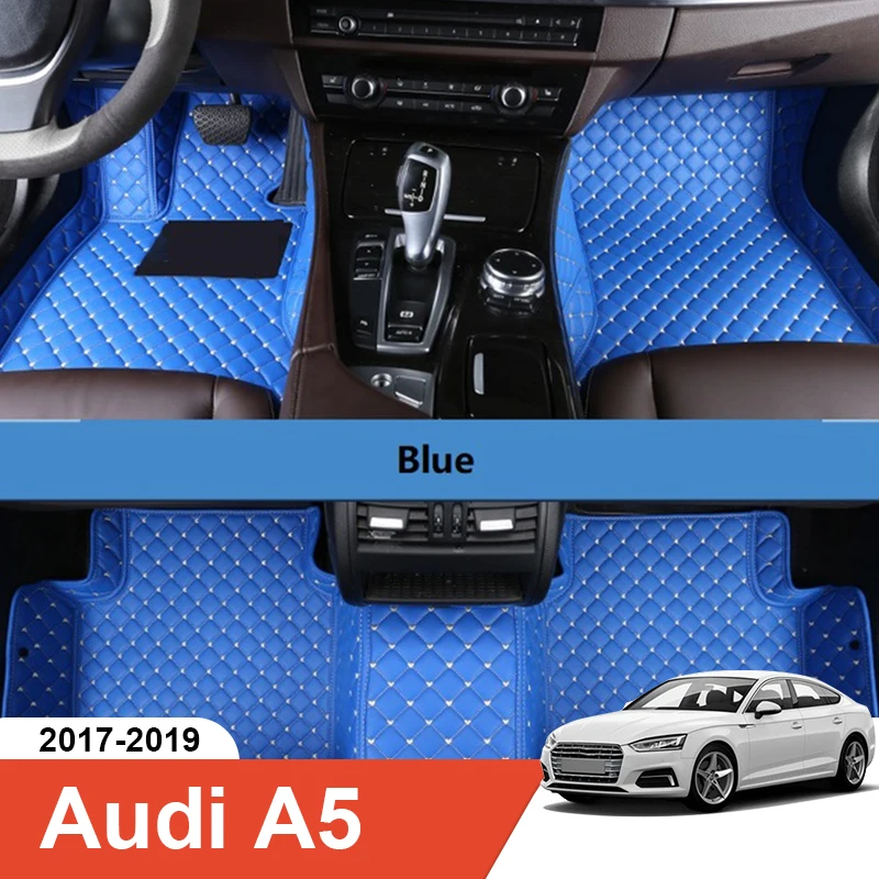 

Custom Fit Car Floor Mat for Audi A5 2017 Accessories Interior ECO Thick Carpet Customize for Left and Right Drive