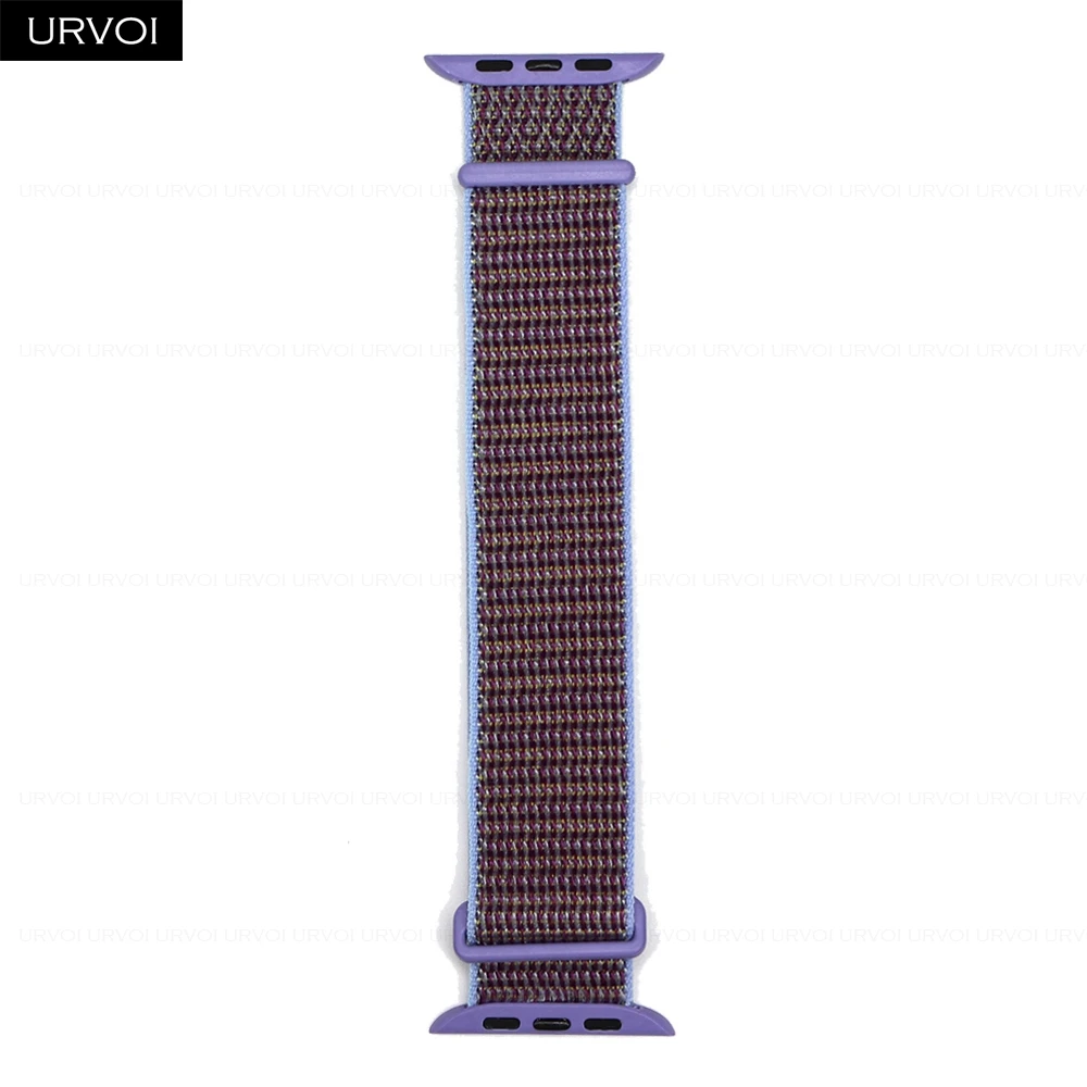 URVOI Premium Nylon Sport Loop Wristband with Hook & Loop Closure