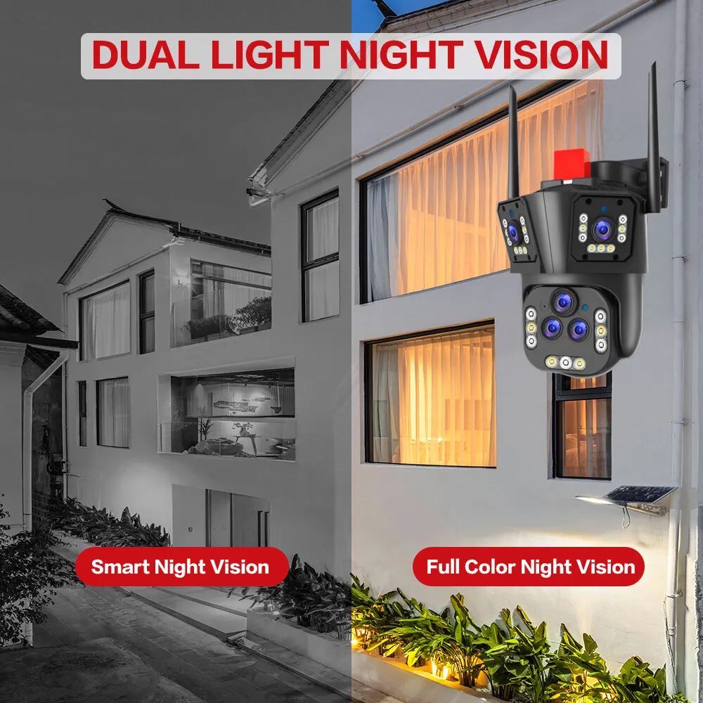 20MP 8K 20X zoom Wireless Outdoor Closed-Circuit Television Outdoor WIFI Camera IP Security Protection Camera 360 Linook security camera