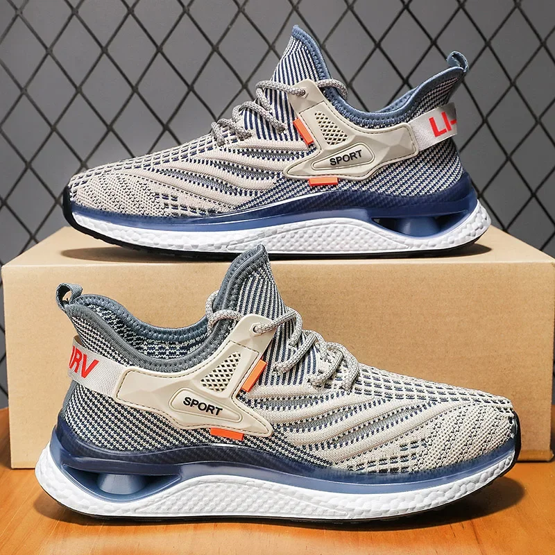

Кроссовки мужские на платформе, теннисная обувь, роскошные дизайнерские, повседневные Модные лоферы с лезвиями, обувь для бега