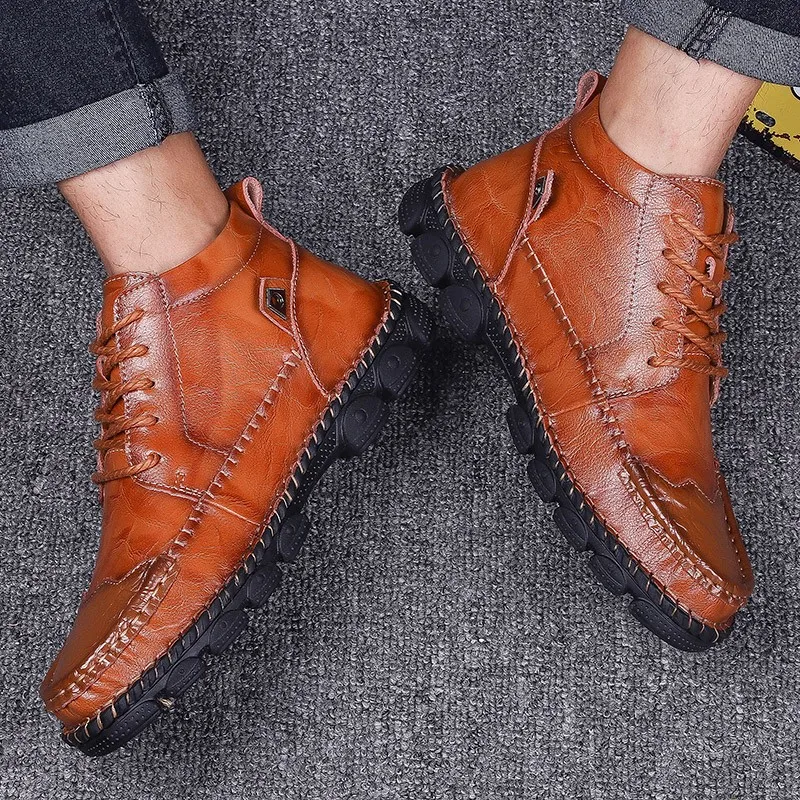 Men's Comfortable Rubber Ankle Boots