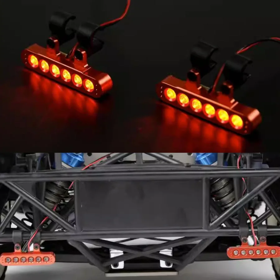 

Задний светодиодный фонарь для 1/5 Rovan LT LOSI 5IVE T King Motor X2 RC Car DIY обновленные детали