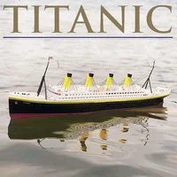 Remote Control Titanic Ship Cruise Ship Water Toy Model Diy Assembly Electric Toy Rc Cruise Ship Model Ornament Outdoor Toy Gift 2