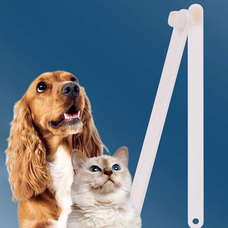 

Pet Cat Dog Tooth Brush Dental Care For Pet Cat Toothbrushes Pet Accessories New