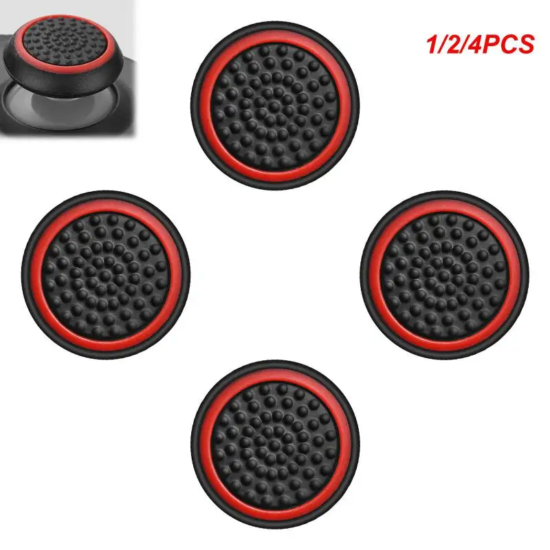1/2/4 Pz Per 4 /Ps3/Ps2 Controller Accessorycontroller Thumb Silicone Stick Grip Cover Per Ps3