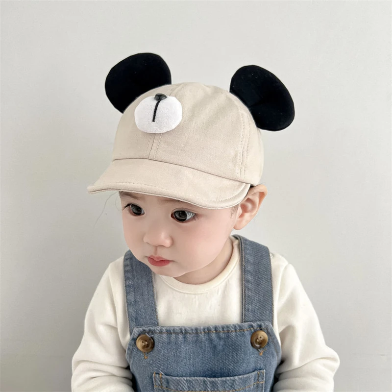 Cute Cartoon Children's Baseball Cap For Boys Soft Brim Infant Girls Baby Hat Adjustable Gorras Bonnet кепка детская gorra niños