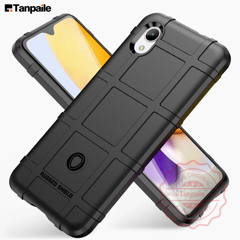 

Tanpaile Sturdy Shockproof Armor Case for Samsung Galaxy A23e A22e Military Grade Anti-Scratch Heavy Duty Slim Fit Bumper Cover