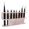 6/8 Holes Acrylic Eyelash Tweezer Storage Holder Portable Durable Tweezers Stand Shelf Eyelashes Extension Supplies Makeup Tools 5
