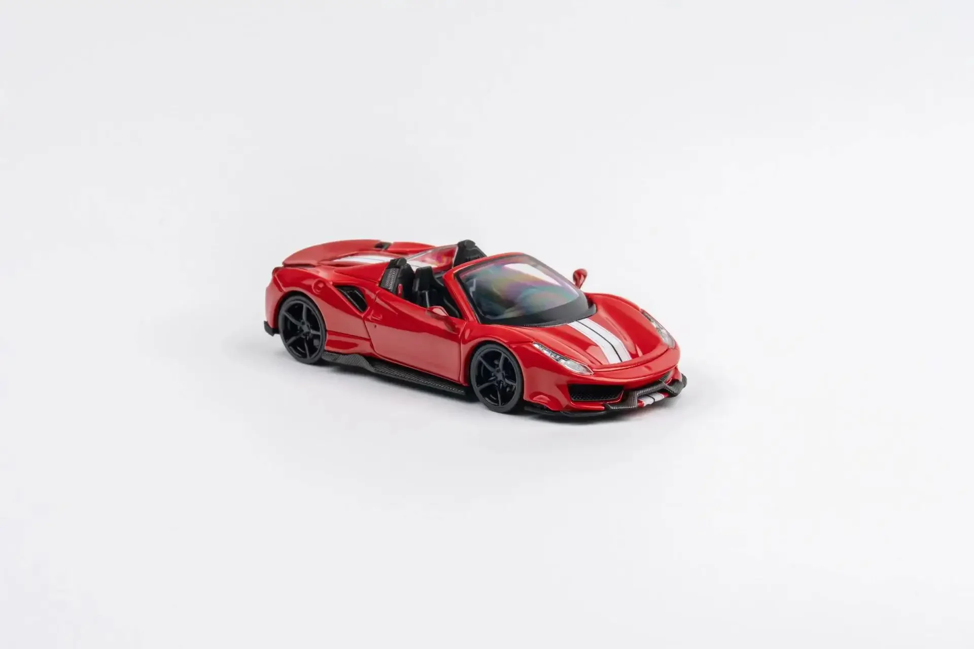 

** Предзаказ ** TPC 1:64 Novitec 488, трансформер, серебро, ограниченная серия 800, модель автомобиля 399