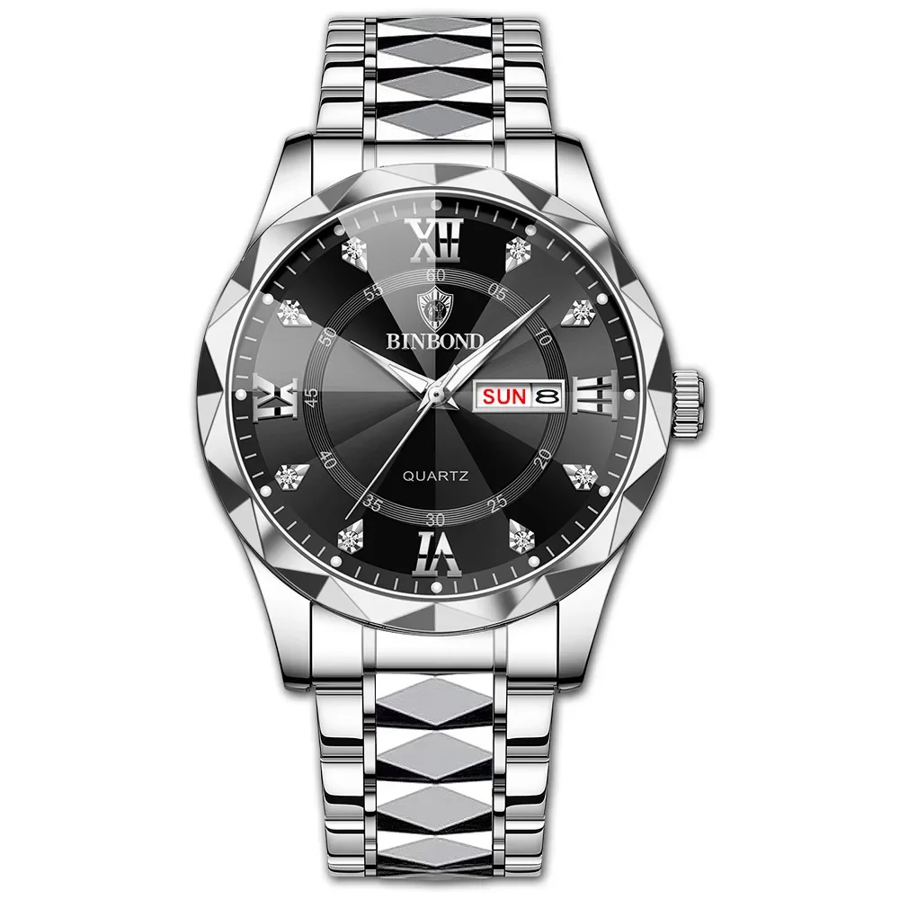 silver black