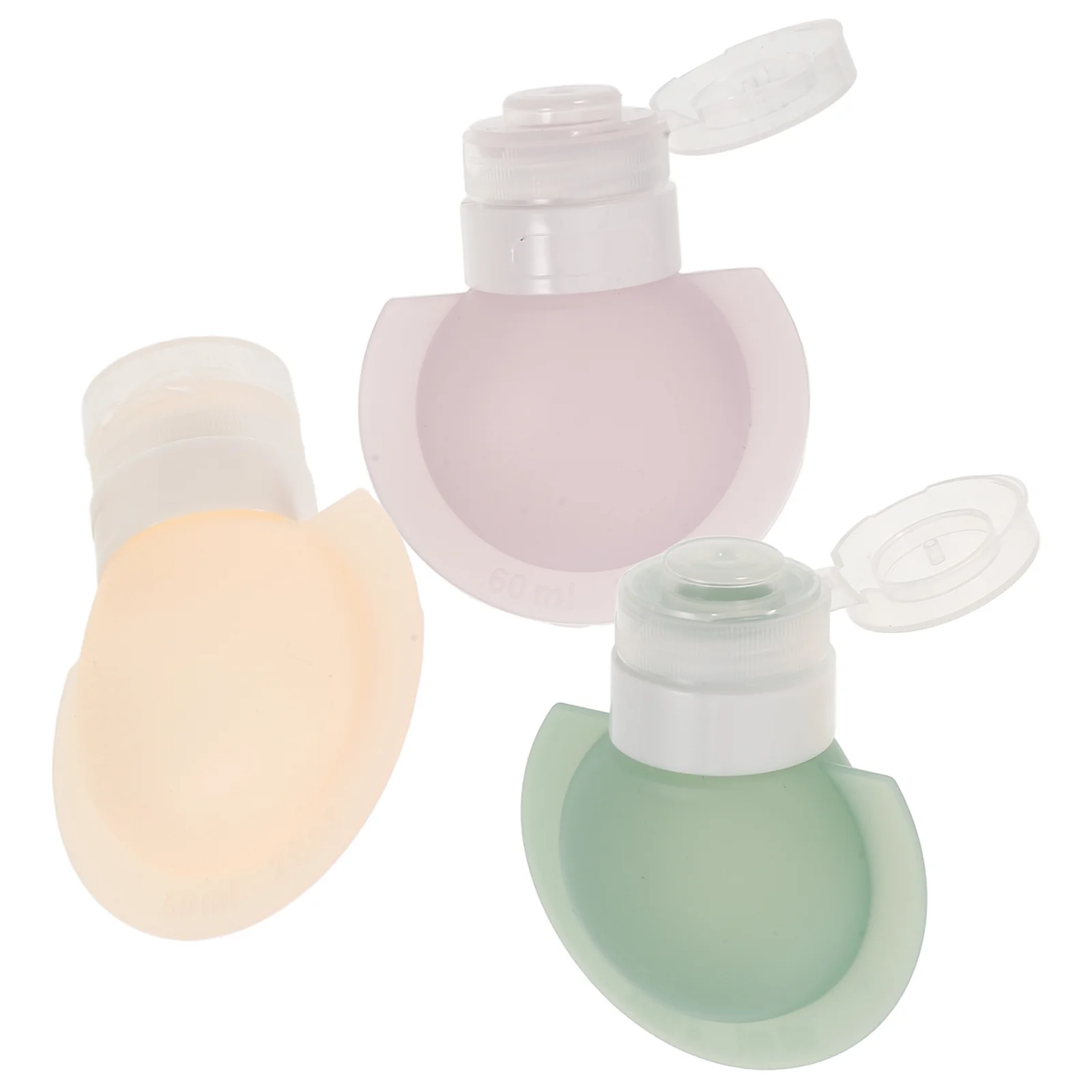 

3 Pcs Travel Toiletries Bottle Toiletry Containers Shampoo Bottles Vial Size for Women Small Soap Liquids