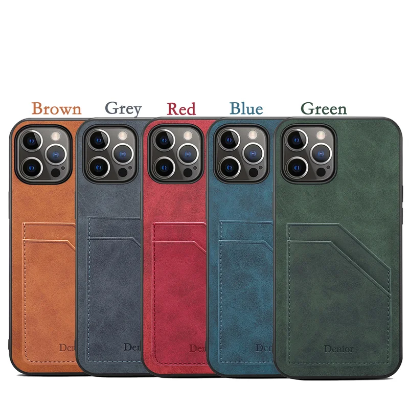 Denior Cover Per IPhone XR In Pelle Scamosciata E PC Rigido – Custodia Posteriore Ultra Sottile Anticaduta, Colore Blu - 3