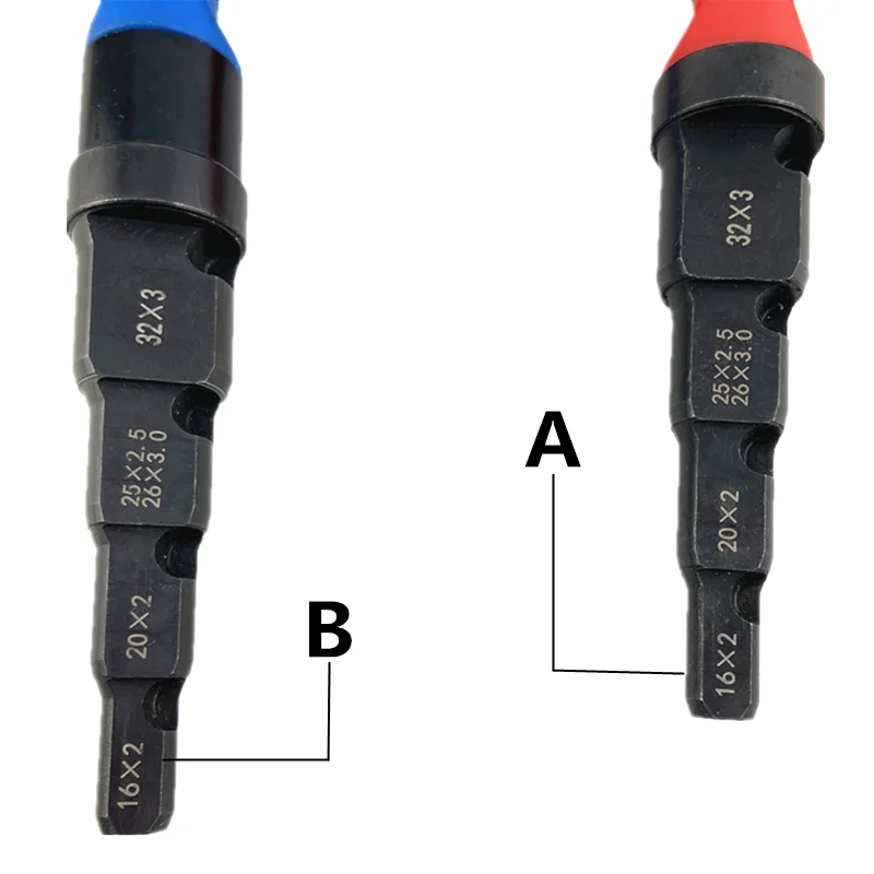 New Type Handheld Tapered Reamer Plumber PEX Tool 16mm/20mm/25mm/32mm PEX-AL-PEX Hand Reamer PPR/Plastic Pipe T-Calibrator