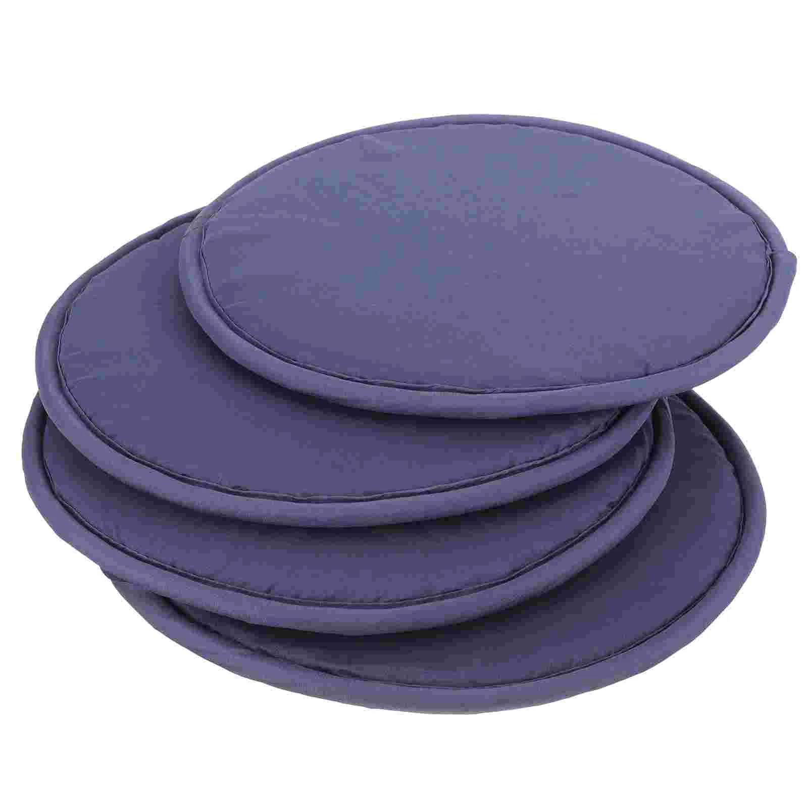 

4 Pcs Outdoor Round Seat Cushion Portable Comfortable Cushions Foot Picnic Sitting Supple Mat Pad Child