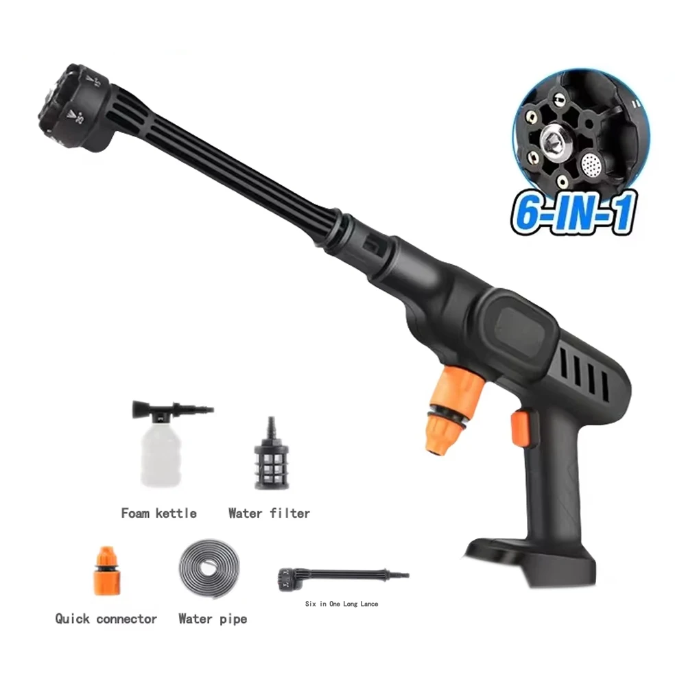 VILASTING Мойка высокого давления водяной пистолет, беспроводной инструмент для мойки автомобиля авто дома сада очистительная машина для Makita 18V без аккумулятора pin