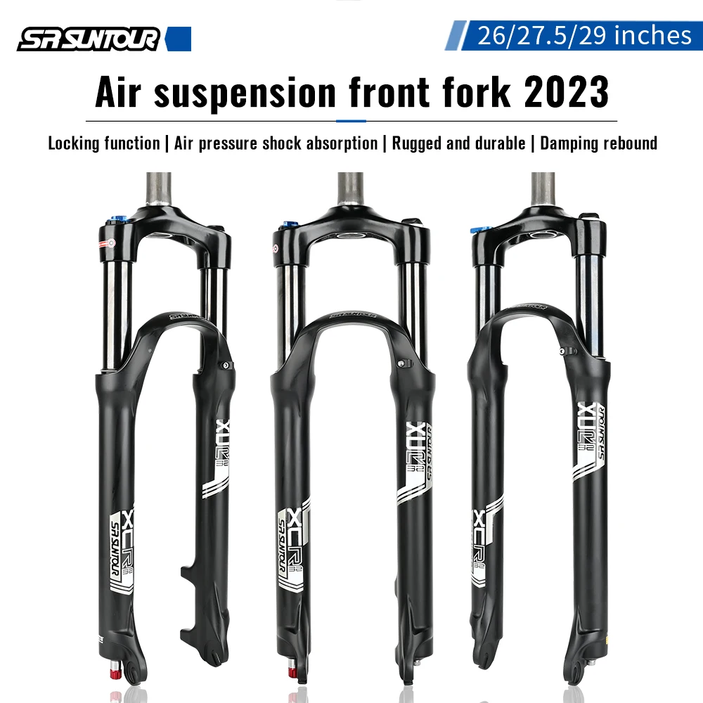 SR SUNTOUR XCR bicycle fork air pressure shock absorber suspension Oil