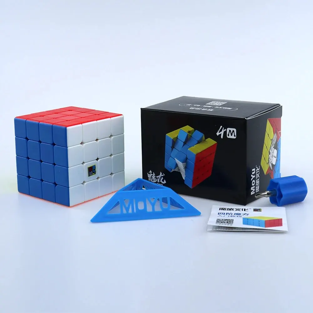 MoYu Meilong Magnetic Series 2x2 3x3 4x4 5x5 Magic Speed Cube Meilong 2M 3M 4M 5M Pyraminx M Fidget Toys Stress Reliever Toy 5