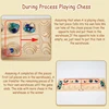 Mancala Board Game African Chess Strategy Puzzle Toy Children Educational Logical Thinking Folding Wooden Chess Party Table Game 4