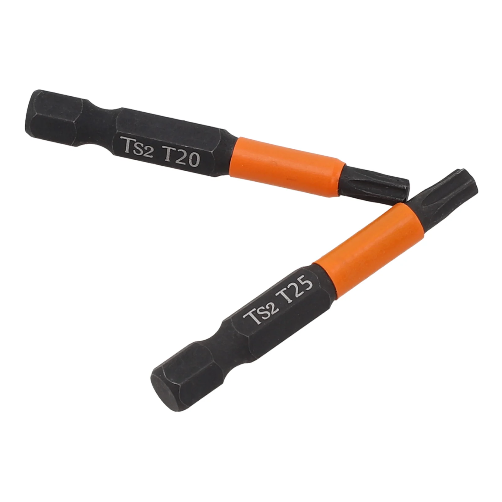 

6pcs 50mm Torx Screwdriver Bit Magnetic 1/4 Shank Screwdriver Bit Set T10-T40 Hexagonal Handle Solid Screwdriver