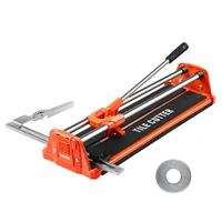 SucceBuy 17-Inch Manual Tile Cutter for Wall & Polished Tiles Double Rails for Precise Cutting Tungsten Carbide Wheel Precise