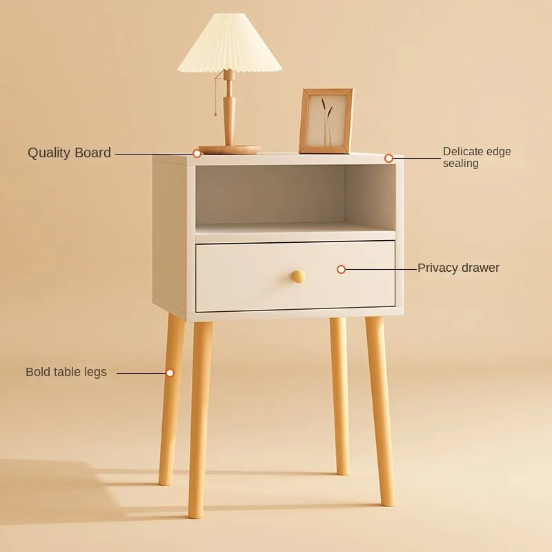 K-star Bedside Table Simple Small Unit Modern And Minimalist Bedroom Small Bedside Table Storage Cabinet nightstands set