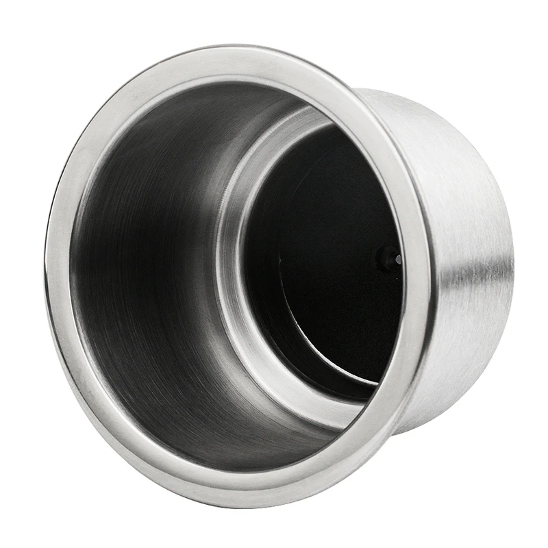 Alastin 316 Stainless Steel Cup Drink Holder Boat Cup Drink Holder with Drain for Marine Boat RV Camper 6