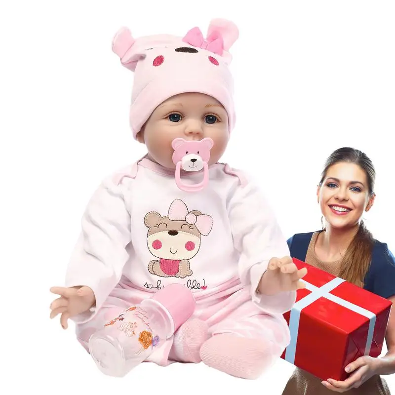 

Realistic Toddler Dolls Reborn Rebirth Doll Toy In Toddler Shape Party Gag Joke Toys Silicone Doll With Soft Body For Bedroom