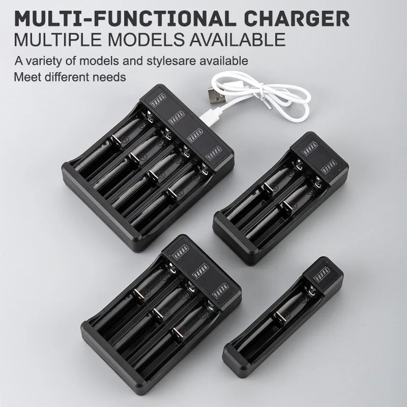 

Быстрое зарядное устройство с USB-кабелем, 4,2 в, 18650