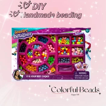 185pcs Charm Bracelet Making Kit – DIY Jewelry Craft Set for Girls, Birthday & Christmas Gift 1