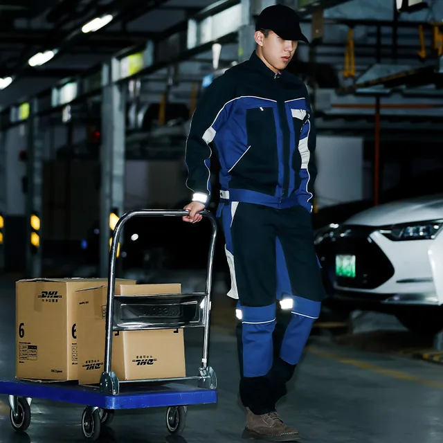 Reflective Welding Suit with Multi Pockets