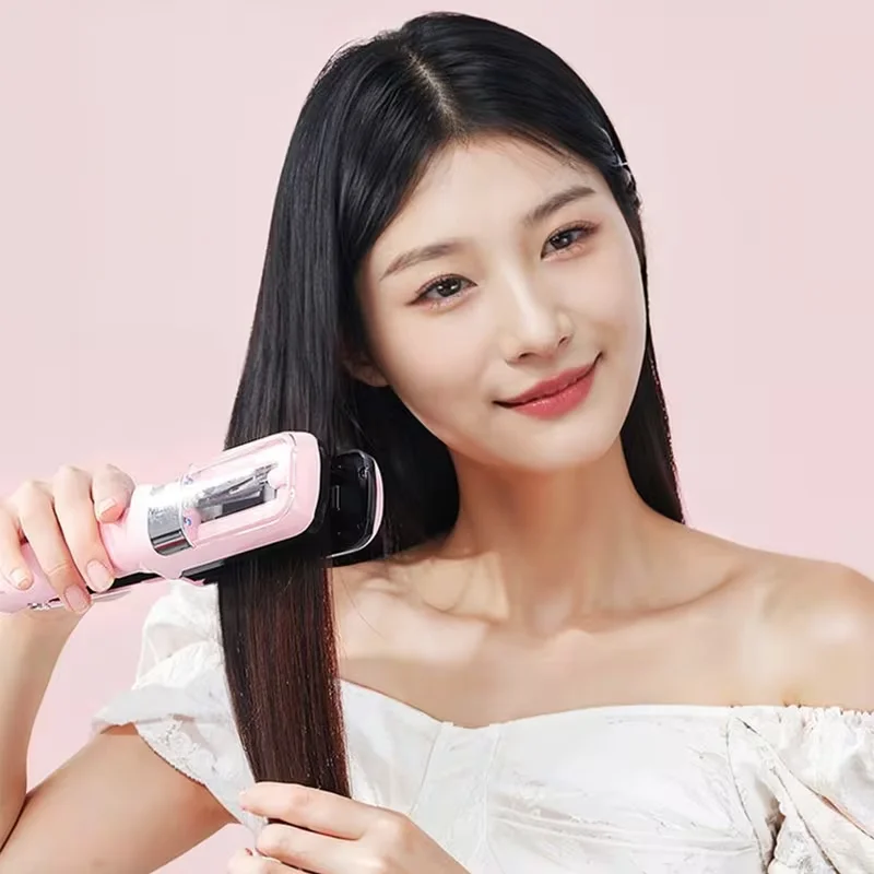 Portable Electric Hair Trimmer-Rechargeable Split Ends & Frizz Removal Device, Great for Damaged Hair Maintenance