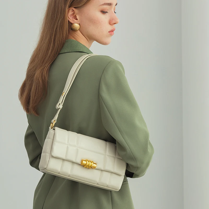 VENOF Women's Fashion Bags 2022 New Simple Soft Leather Shoulder ...
