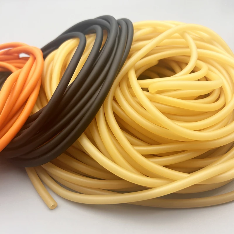 Various Colors Stretchy Nature Latex Tube Hose ID 1.6/1.7/1.8/2/3/6 mm For Exercise Bands/Garden Ties/Fitness/Bundling