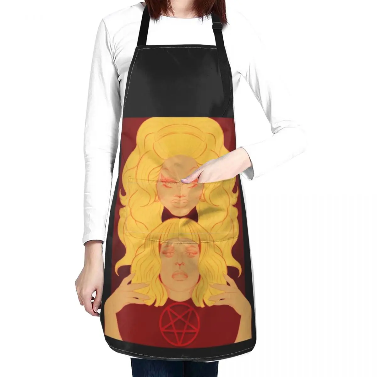 Trixie and Katya Apron Things For The Home Restaurant Kitchen Equipment waiter apron