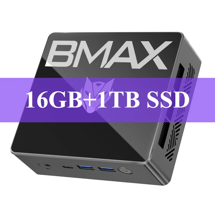 BMAX Mini PC B4 Turbo Intel® 13th Gen N150 16GB DDR4 512GB