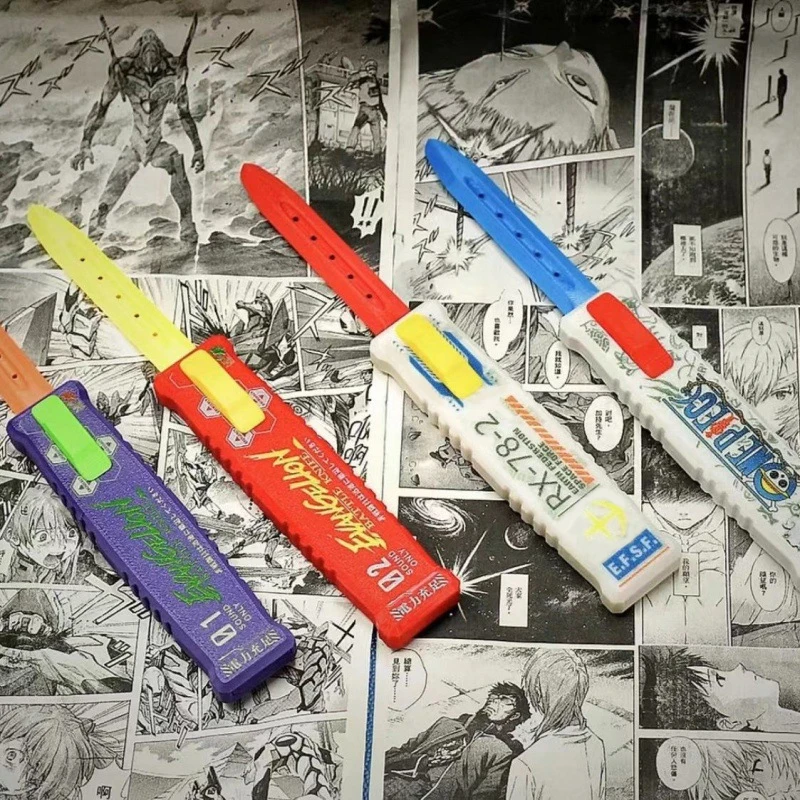 

3D Carrot Gravity Knifes Fidget Toys Small Radish Knives Sensory Toy Stress Relief Toy Gravity Telescopic Knife For Kids