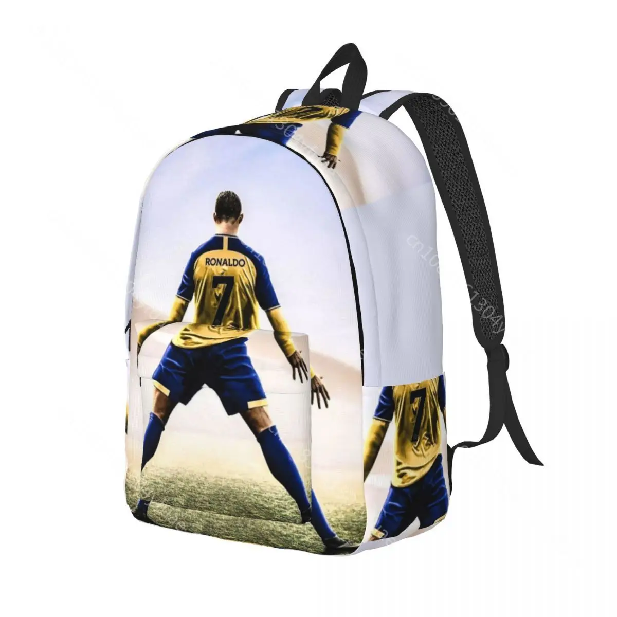 CR7 C-Cristianos New Backpack R-Ronaldos Football Sport Backpacks Male Streetwear School Bags Christmas Gift Print Rucksack