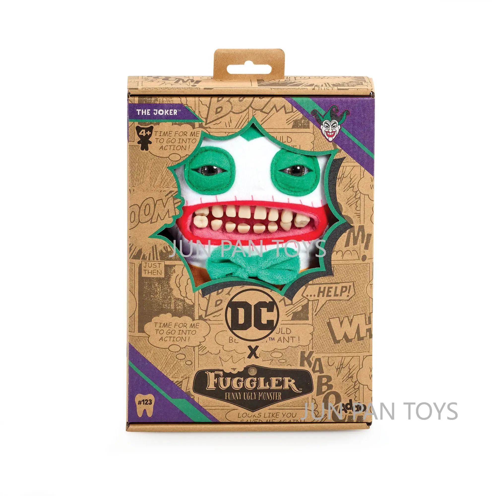 Fuggler Funny Ugly Monster DC Hero Plush Toy Batman Superman 