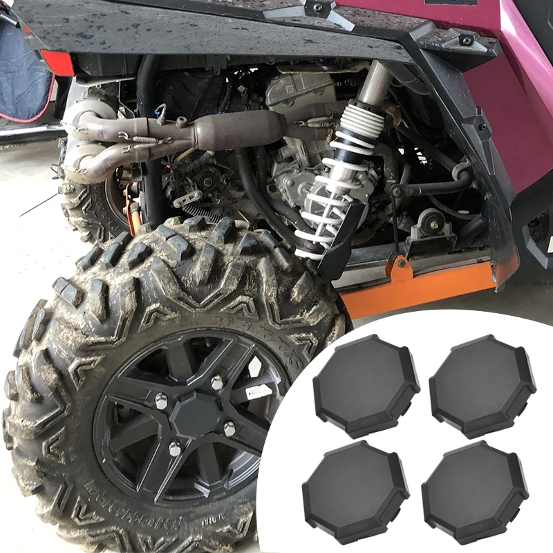 Motor Wheel Tire Rim Hub Center Cap Cover for Polaris RZR 1000 900 S XP Turbo 4XP 4 XP 2013 2014 522216 1522216-458 for rubber cover,dust protection cover,car modification accessories,atv accessories