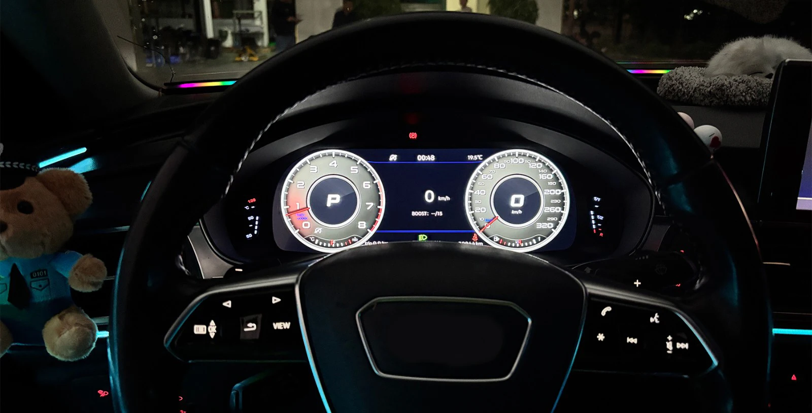 Para Audi A6 A7 2013-2018, Panel de Instrumentos Digital LCD de 12.3 Pulgadas, Cabina Virtual, Velocímetro, Pantalla CarPlay 4
