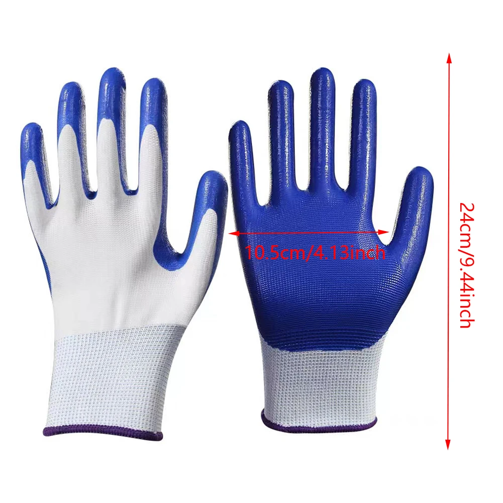 Work Protective Gloves Wear Resistant Yard Working Gloves Multipurpose Breathable for DIY Garden Construction