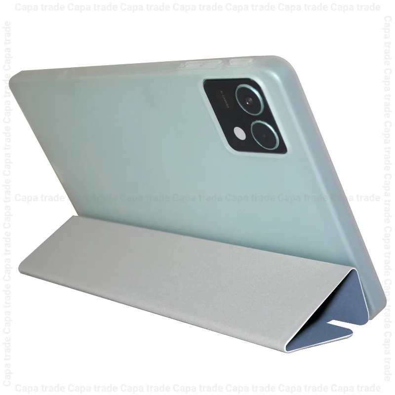 Tri-Folding Stand Cover with Soft TPU Back